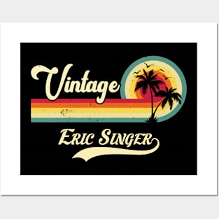 Summer vintage eric singer Posters and Art